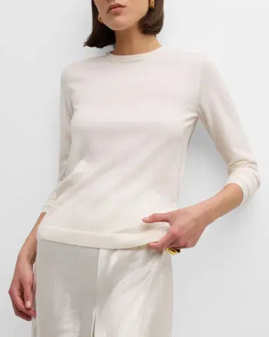 Ralph Lauren Collection Cashmere Crewneck Sweater | Thumbnail 8 Ralph Lauren Collection Cashmere Crewneck Sweater | Thumbnail 8