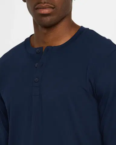 Hanro Men's Living Henley T-Shirt | Thumbnail 5