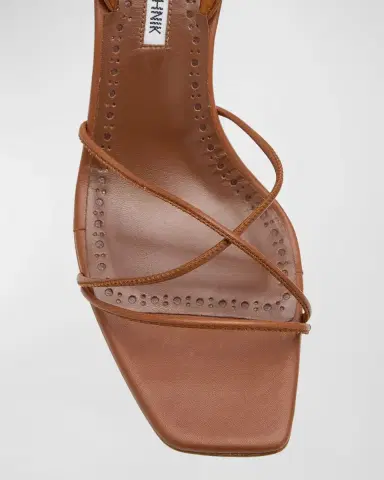 Manolo Blahnik Leather Strappy Slingback Sandals | Thumbnail 6 Manolo Blahnik Leather Strappy Slingback Sandals | Thumbnail 6