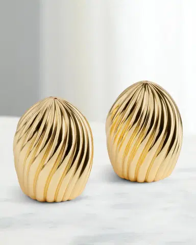 L'Objet Gold-Tone Ripple Spice Jewels Set of 2 | Thumbnail 1
