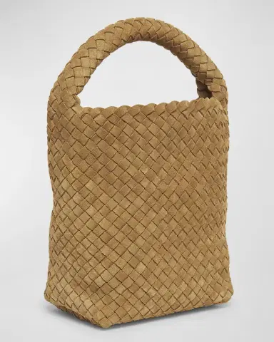 Bottega Veneta Cabat Suede Cashmere Bucket Bag | Thumbnail 6 Bottega Veneta Cabat Suede Cashmere Bucket Bag | Thumbnail 6