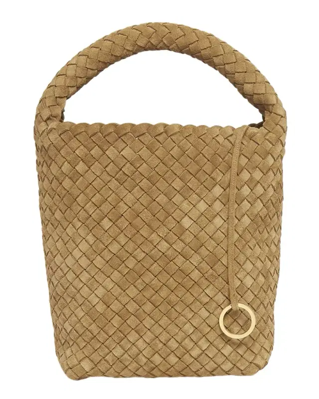 Cabat Suede Cashmere Bucket Bag