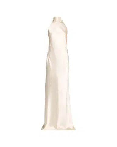 Ralph Lauren Collection Chilton Stretch Satin Evening Dress | Thumbnail 1