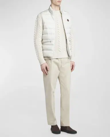 Moncler Men's Treompan Down Puffer Vest | Thumbnail 2 Moncler Men's Treompan Down Puffer Vest | Thumbnail 2
