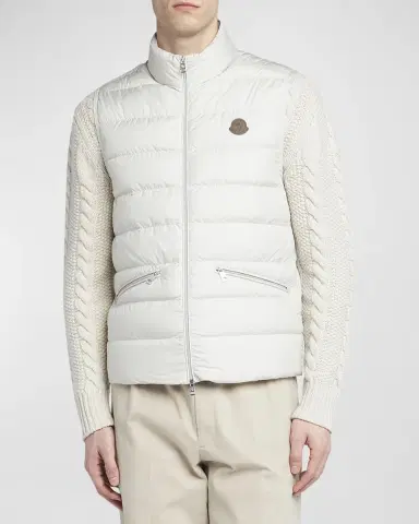 Moncler Men's Treompan Down Puffer Vest | Thumbnail 4 Moncler Men's Treompan Down Puffer Vest | Thumbnail 4