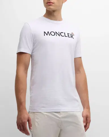 Moncler Men's Small Logo T-Shirt | Thumbnail 4