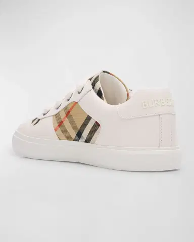 Burberry K1 NOAH LACE UP CHECK SNEAKER | Thumbnail 3