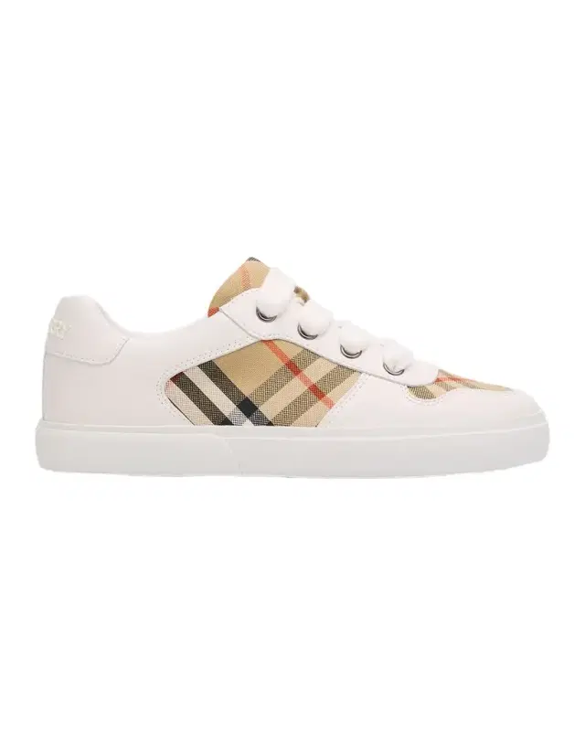 Burberry K1 NOAH LACE UP CHECK SNEAKER