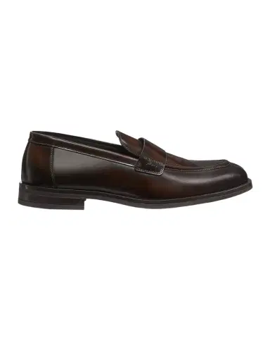 Stuart Weitzman Men's Club Brushed Leather Slip-On Loafers | Thumbnail 1 Stuart Weitzman Men's Club Brushed Leather Slip-On Loafers | Thumbnail 1