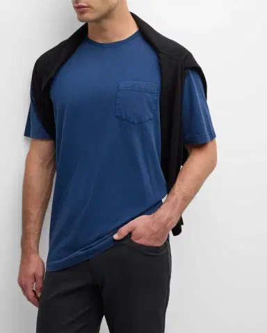 Peter Millar Men's Lava Wash Pocket T-Shirt | Thumbnail 6