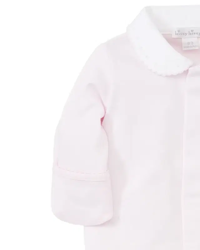 Kid 's New Beginnings Collared Footie, Size Premie-9M