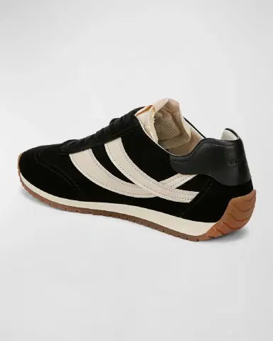 Vince Mix Leather Trainer Sneakers | Thumbnail 3 Vince Mix Leather Trainer Sneakers | Thumbnail 3