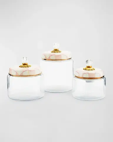 MacKenzie-Childs Rosy Check Kitchen Canister | Thumbnail 2