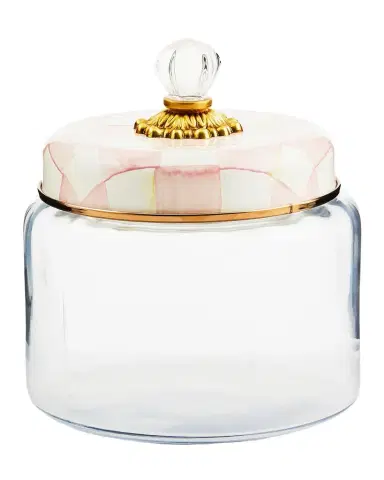 MacKenzie-Childs Rosy Check Kitchen Canister | Thumbnail 1