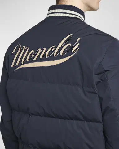Moncler Men's Lateltin Padded Varsity Bomber Jacket | Thumbnail 5