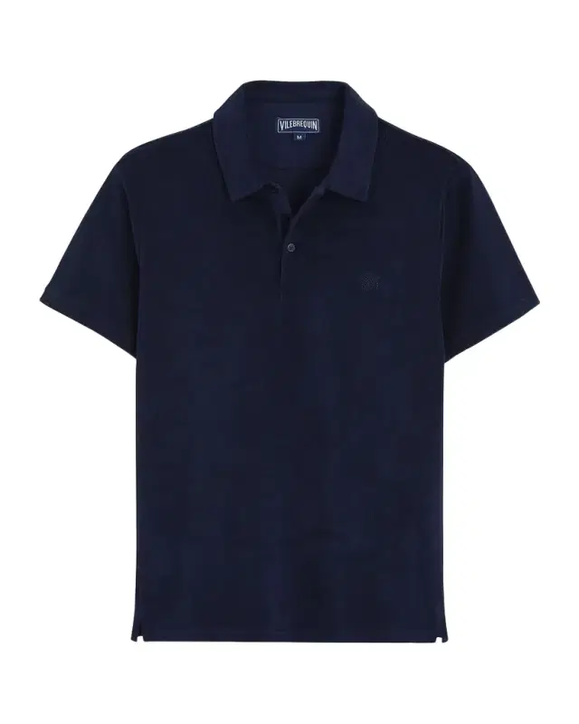 Men's Organic Terry Polo Shirt