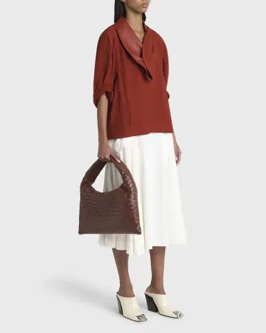 Bottega Veneta Small Hop Hobo Bag | Thumbnail 4