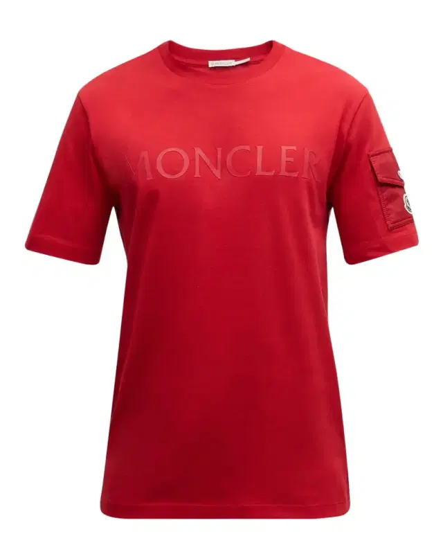 Moncler Men 's Laminated Logo T-Shirt