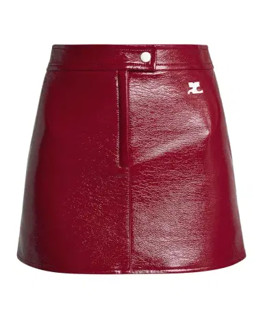 Courrèges Reedition Vinyl Mini Skirt | Thumbnail 1