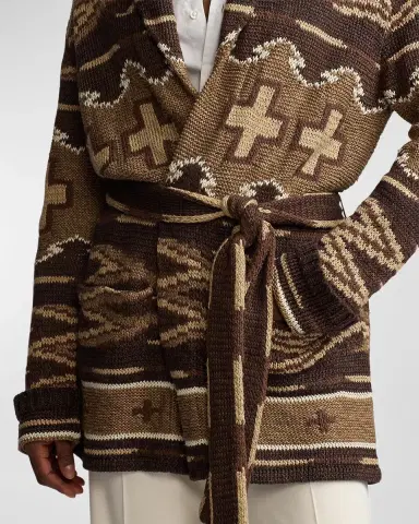 Ralph Lauren Collection Silk-Linen Shawl-Collar Cardigan | Thumbnail 6 Ralph Lauren Collection Silk-Linen Shawl-Collar Cardigan | Thumbnail 6