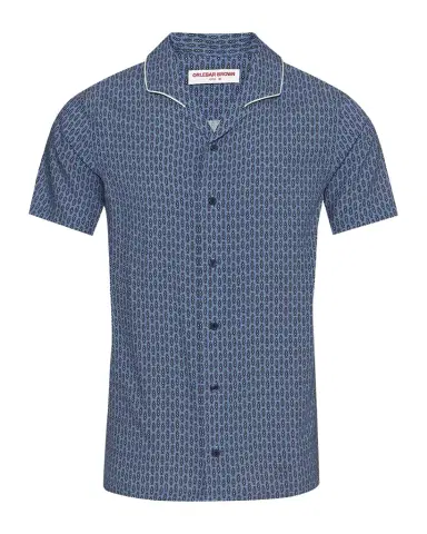 Orlebar Brown Men's Hibbert Perez Camp Shirt | Thumbnail 1 Orlebar Brown Men's Hibbert Perez Camp Shirt | Thumbnail 1