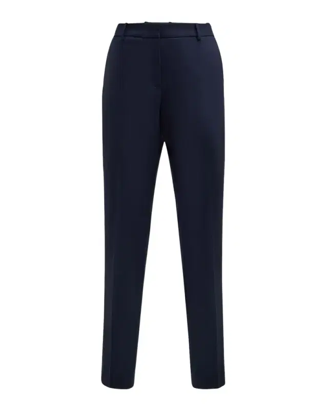 Lafayette 148 New York Clinton Cropped Stretch Wool Pants