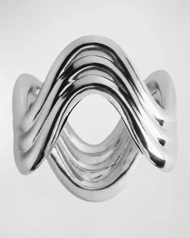 L 'Objet Ripple Napkin Rings Jewels, Set of 4 | Thumbnail 2