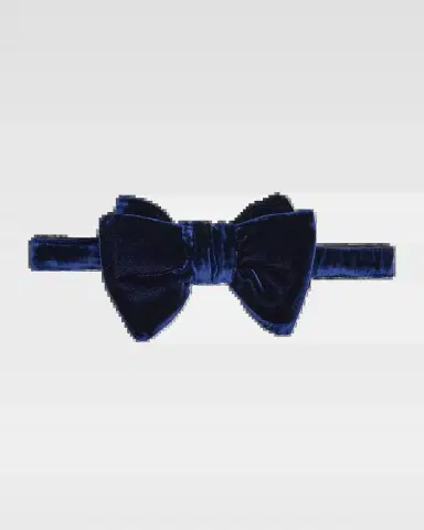 Tom Ford Men's Pre-Tied Velvet Bow Tie | Thumbnail 2 Tom Ford Men's Pre-Tied Velvet Bow Tie | Thumbnail 2