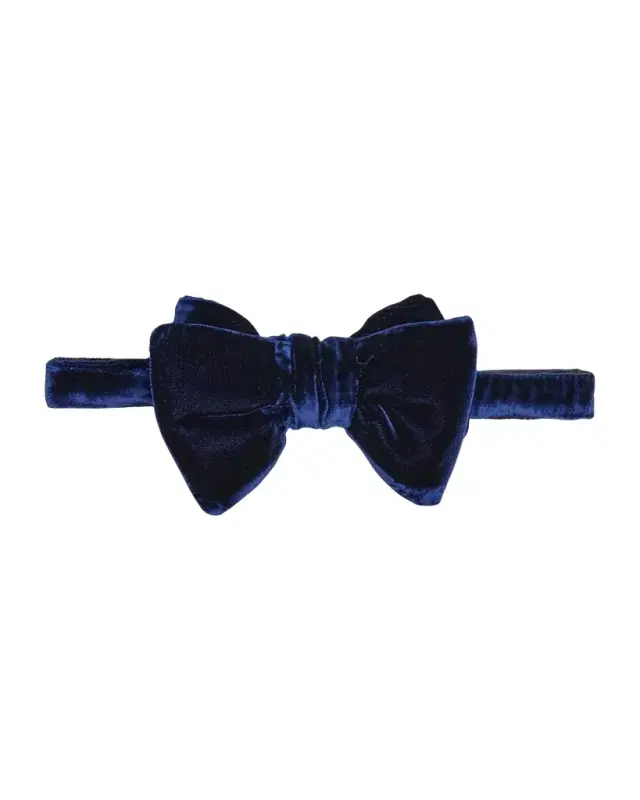 TOM FORD Men 's Pre-Tied Velvet Bow Tie