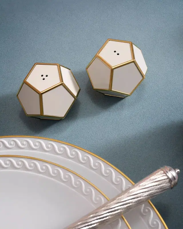 L 'Objet Pentagon Spice Jewels, Set of 2