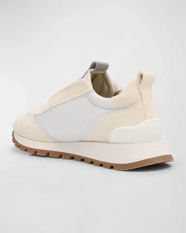 Brunello Cucinelli Monili Laceless Trainer Sneakers | Thumbnail 4 Brunello Cucinelli Monili Laceless Trainer Sneakers | Thumbnail 4