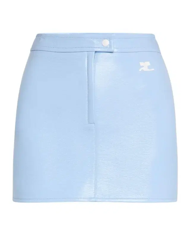 Reedition Vinyl Mini Skirt