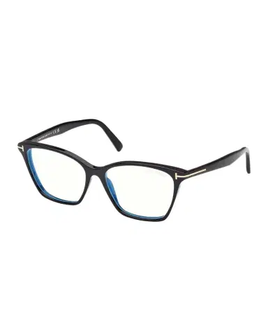 Tom Ford Blue Blocking Sleek Acetate Cat-Eye Glasses | Thumbnail 1