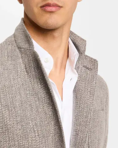 Giorgio Armani Men's Wool-Viscose Deconstructed Blazer | Thumbnail 7