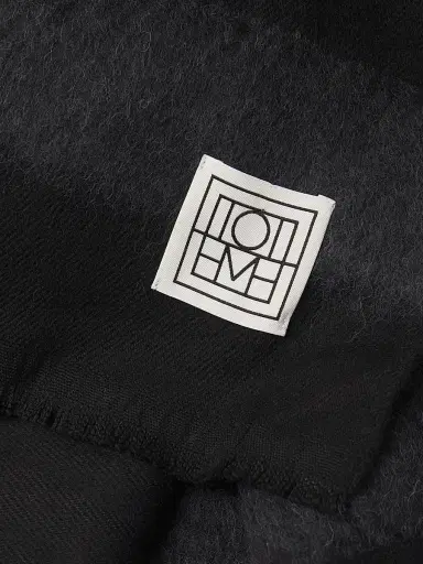 TOTEME Women's Wool-Blend Twill Scarf | Thumbnail 4 TOTEME Women's Wool-Blend Twill Scarf | Thumbnail 4