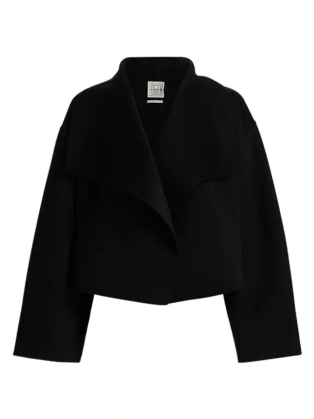 Toteme Women's Signature Wool Double-Face Jacket - Black