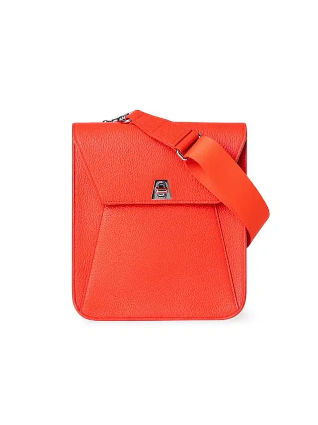 Akris Women's Anouk Little Messenger Crossbody Bag - Tangerine