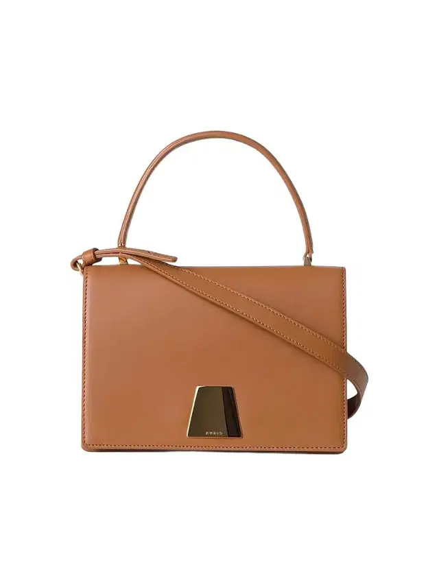 Akris Women's  Alice Trapezoid Top Handle Bag - Cuoio