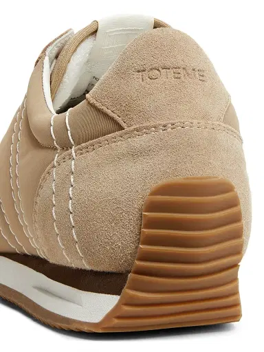 Toteme Women's Sport Low-Top Sneakers - Sand | Thumbnail 5