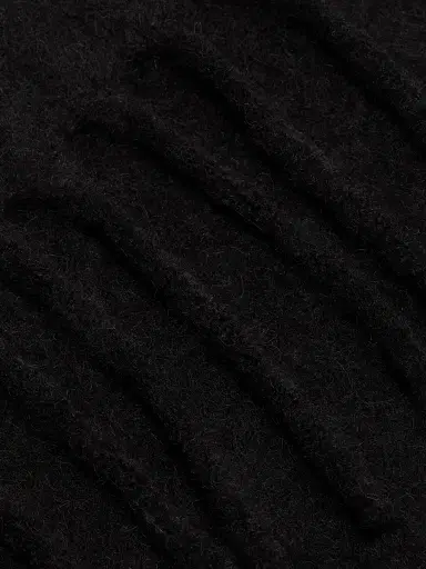 Toteme Women's Alpaca-Blend Scarf - Black | Thumbnail 3