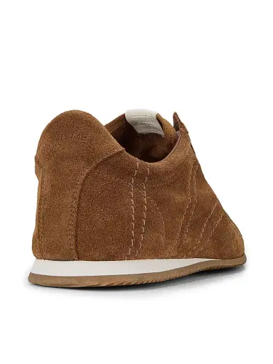 TOTEME Women's Flex Low-Top Suede Sneakers | Thumbnail 3 TOTEME Women's Flex Low-Top Suede Sneakers | Thumbnail 3