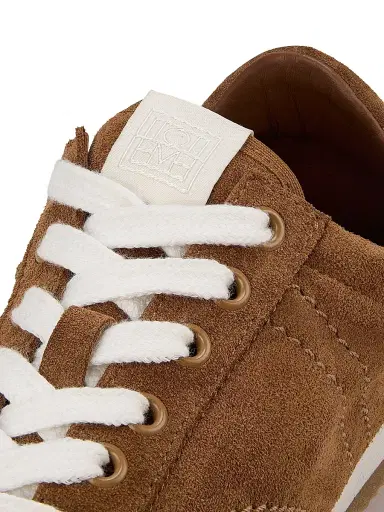 TOTEME Women's Flex Low-Top Suede Sneakers | Thumbnail 6 TOTEME Women's Flex Low-Top Suede Sneakers | Thumbnail 6