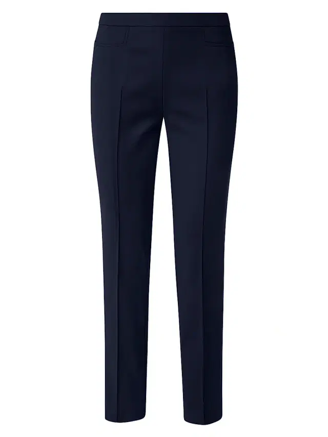 Akris punto Women's Franca Cotton Pants - Navy