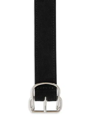 TOTEME Women's Swirl Suede Belt - Black - Size XS | Thumbnail 3 TOTEME Women's Swirl Suede Belt - Black - Size XS | Thumbnail 3