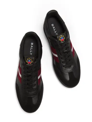 BALLY Men's Retro Crest Roget Sneakers | Thumbnail 4