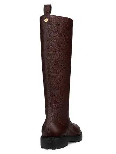BALLY Women's Goran Lug Sole Riding Boots - Brownie - Size 10.5 | Thumbnail 3 BALLY Women's Goran Lug Sole Riding Boots - Brownie - Size 10.5 | Thumbnail 3