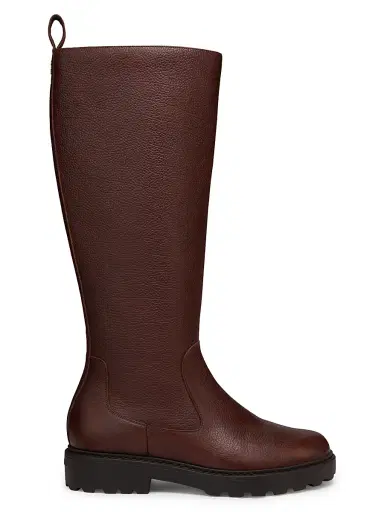BALLY Women's Goran Lug Sole Riding Boots - Brownie - Size 10.5 | Thumbnail 1 BALLY Women's Goran Lug Sole Riding Boots - Brownie - Size 10.5 | Thumbnail 1