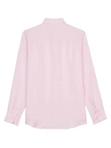 Vilebrequin Men's Long-Sleeve Linen Shirt - Ballerine | Thumbnail 3
