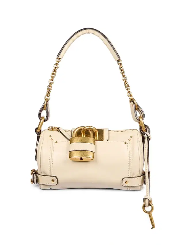 Chloé Women's Paddington Leather Shoulder Bag - Cloudy Cream