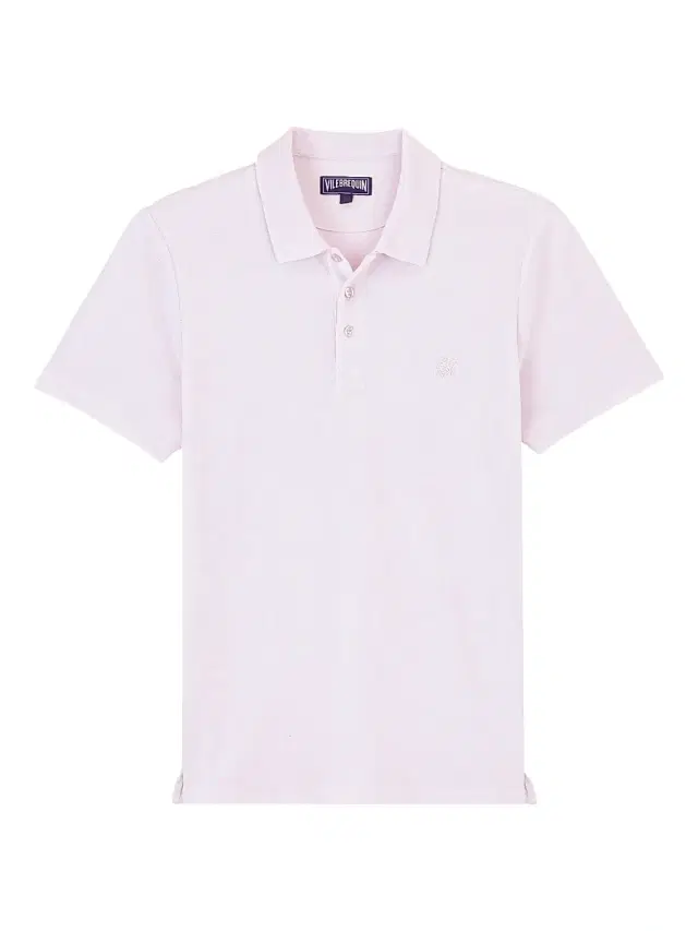 Vilebrequin Men's Terry Cloth Polo Shirt - Hortensia